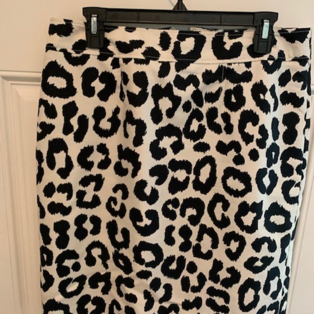 Ann Taylor Loft Cotton/Silk Pencil Skirt Size 12